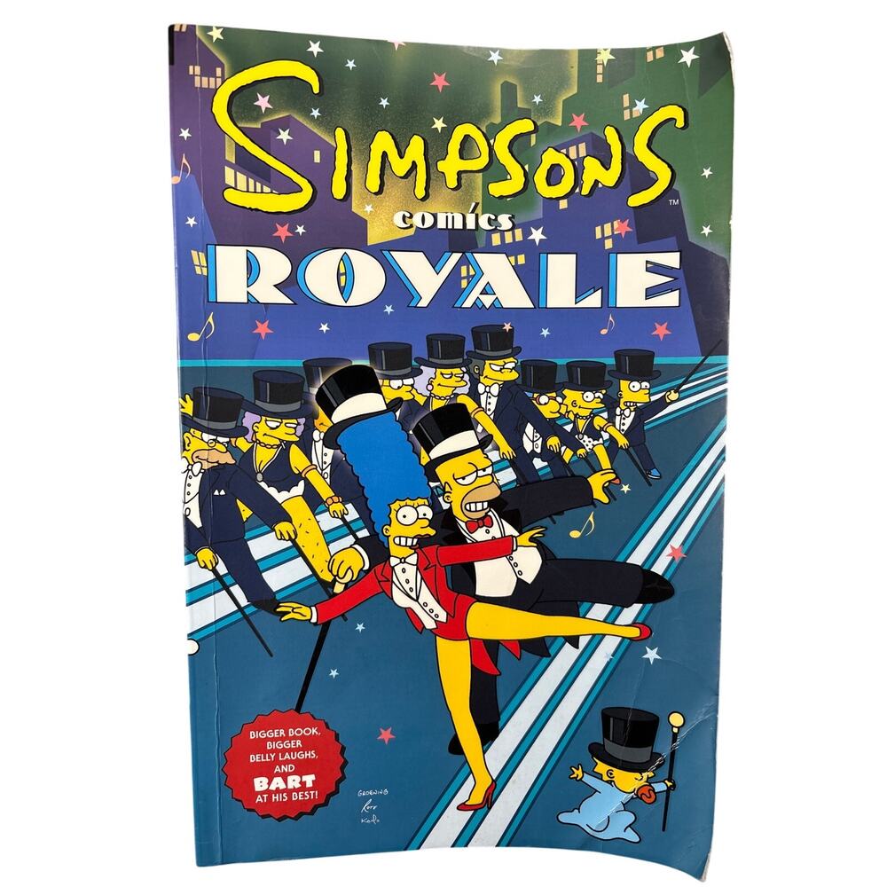 Simpsons Comics Royale Matt Groening 2000 trade paperback book perennial